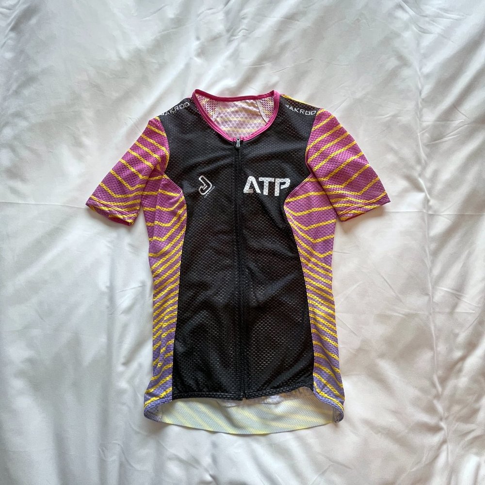 Jakroo ATP SPIN Cycling Zwift Jersey, Women's XS, New